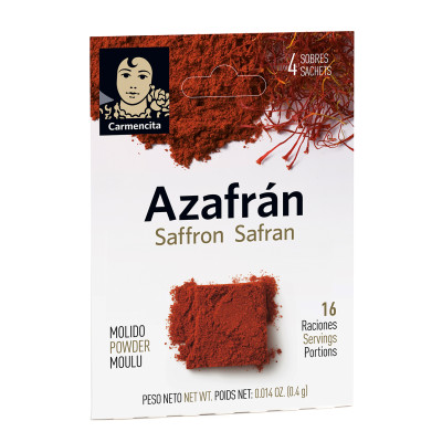 Azafrán molido
