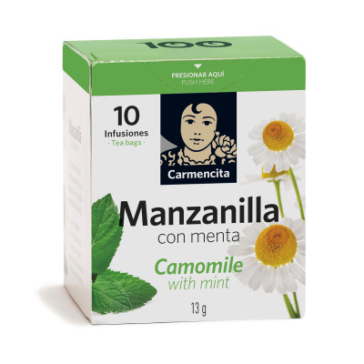 Manzanilla con menta