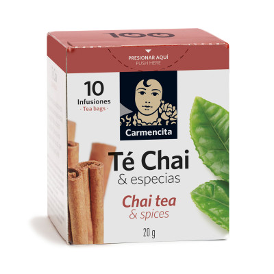 Té chai con especias
