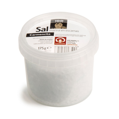 Sal marina escamas