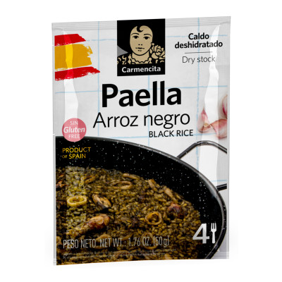 Arroz negro caldo...