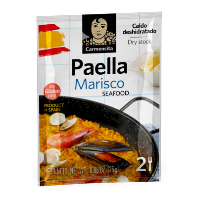 Marisco caldo deshidratado...