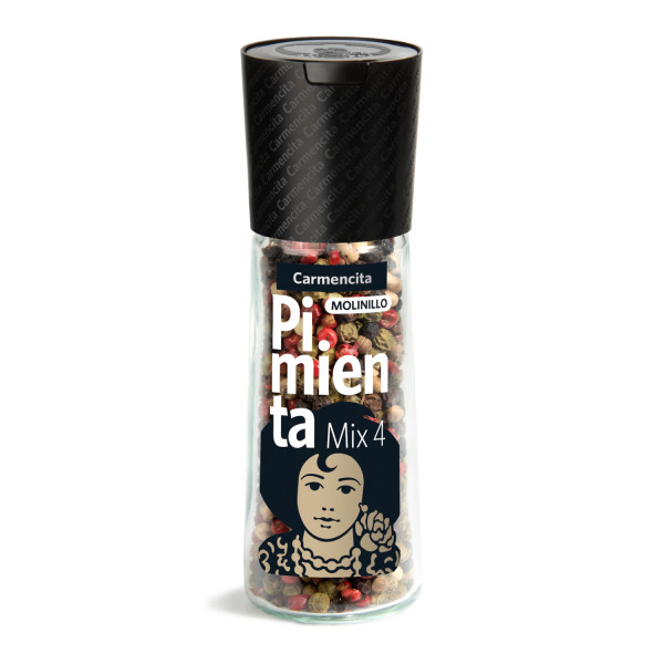 Molinillos sal marina y mix 4...