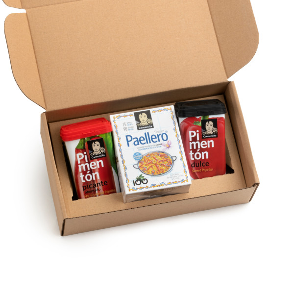 Paellero y pimentón pack