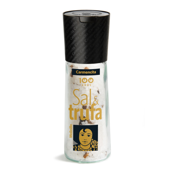 Molinillos sal trufa y sal azafrán pack