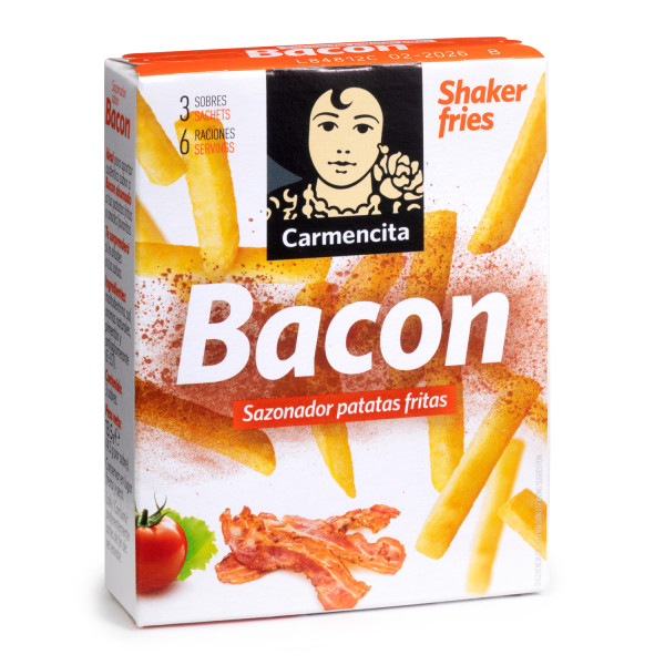 Pack bacon shaker fries