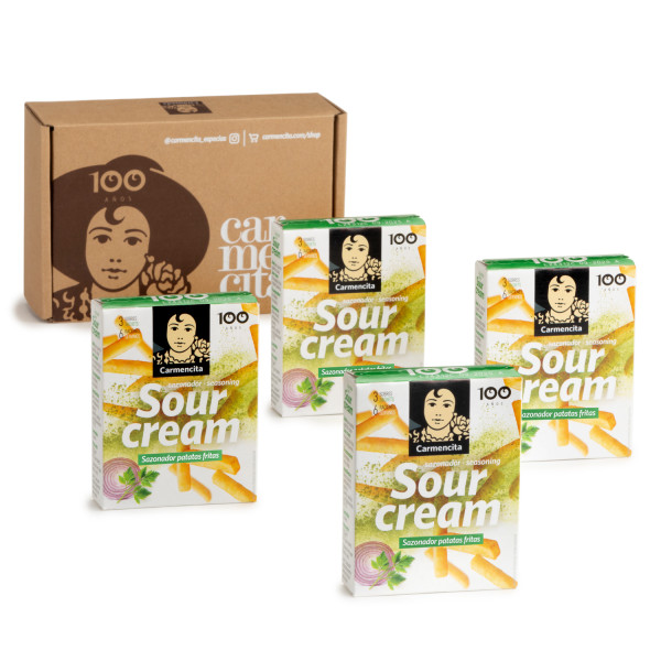 Pack sour cream shaker fries