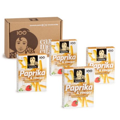 Pack paprika shaker fries