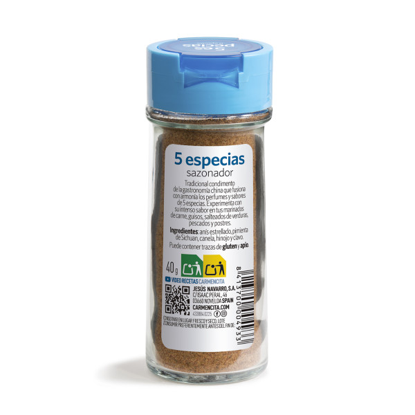 5 especias sazonador