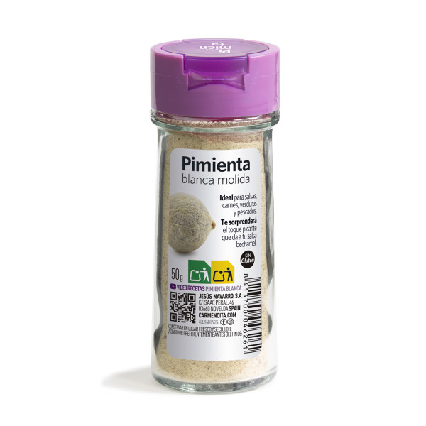 Pimienta blanca molida Pimienta blanca molida
