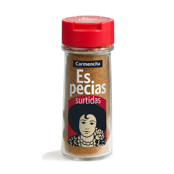 Especias surtidas molidas