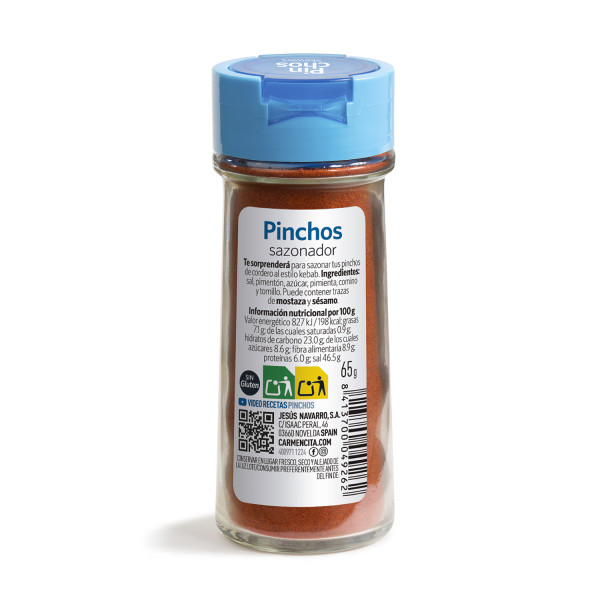 Pinchos sazonador