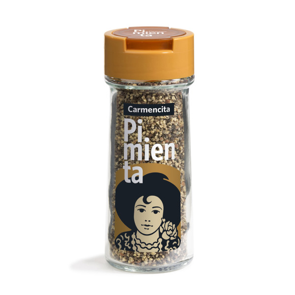 Pimienta negra machacada