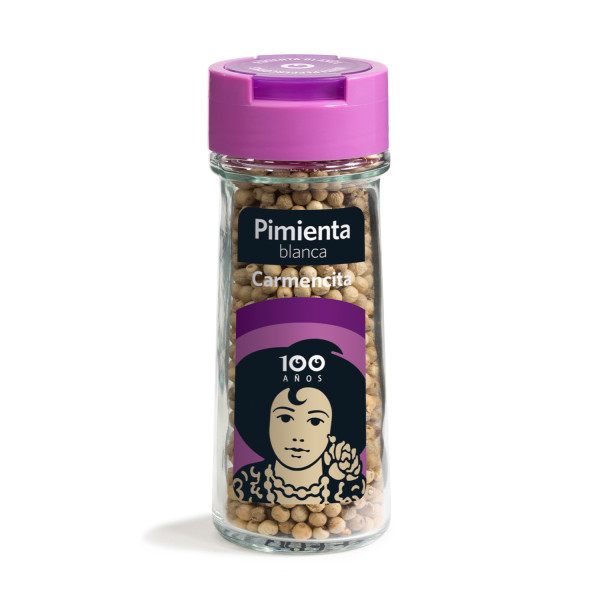 Pimienta blanca en grano