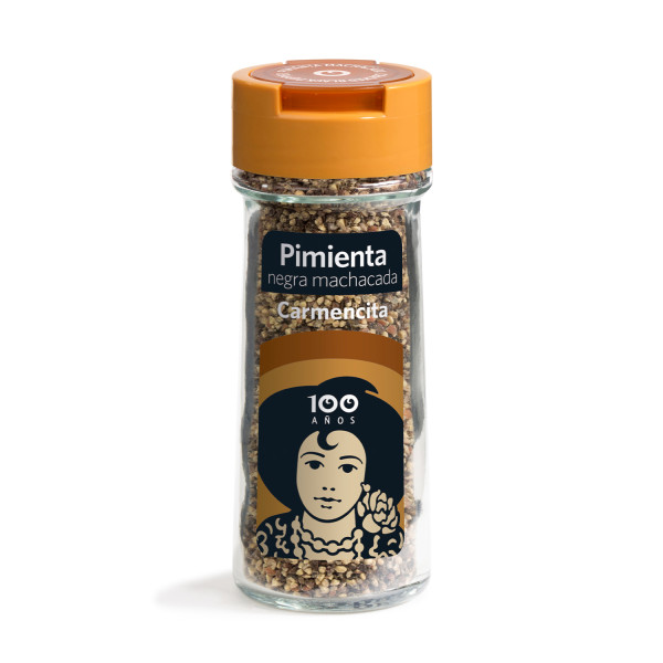 Pimienta negra machacada