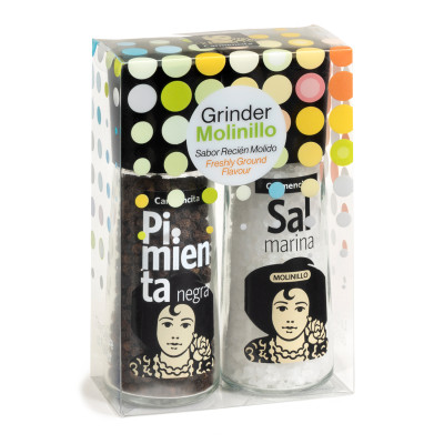 Molinillos pimienta negra y...