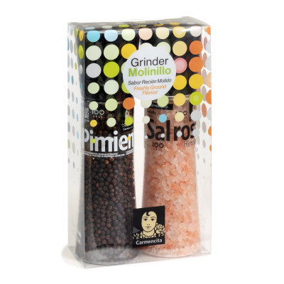 Molinillos pimienta y sal...