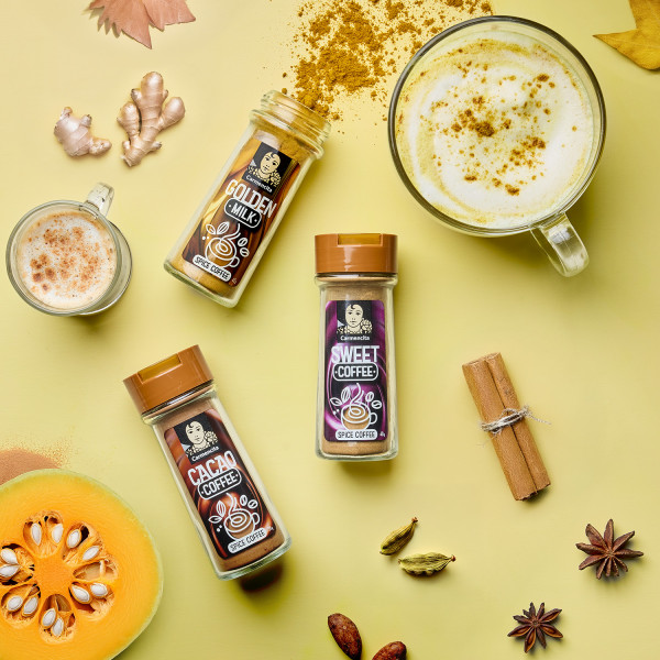 Topping spice coffee pack