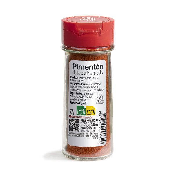 Pimentón dulce ahumado