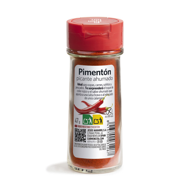 Pimentón picante ahumado