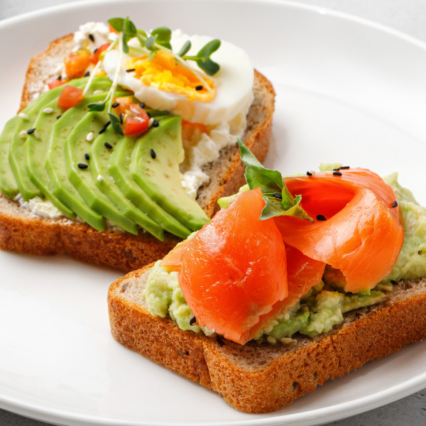 Preparado para salmón ahumado