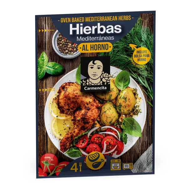 Hierbas Mediterráneas al horno