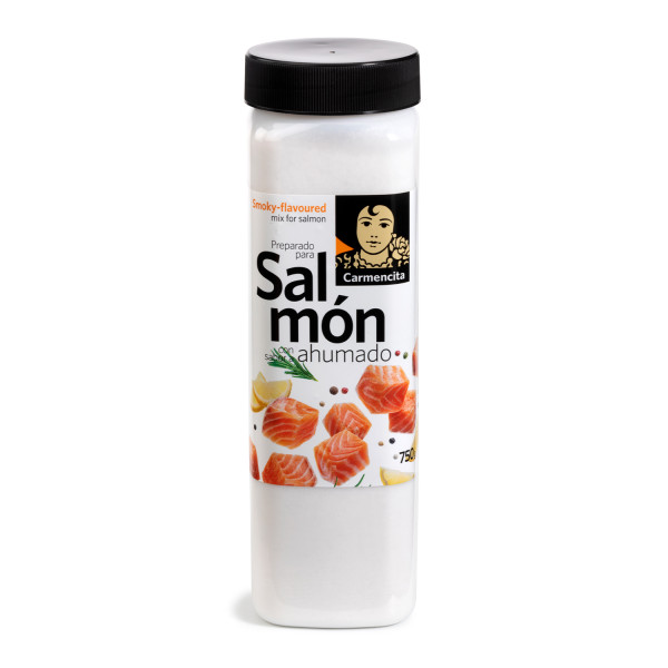 Preparado para salmón ahumado